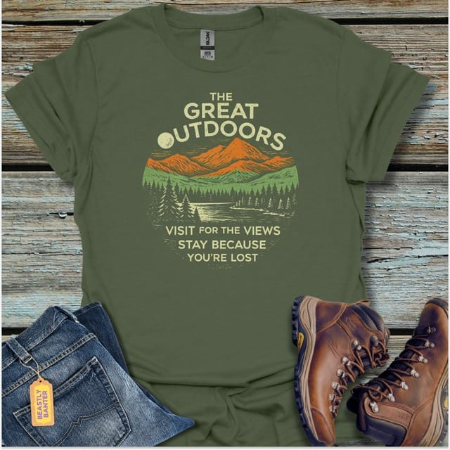 Great Outdoors T-Shirt - Beastly Banter