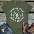 Bigfoot Is My Spirit Animal T-Shirt - Beastly Banter
