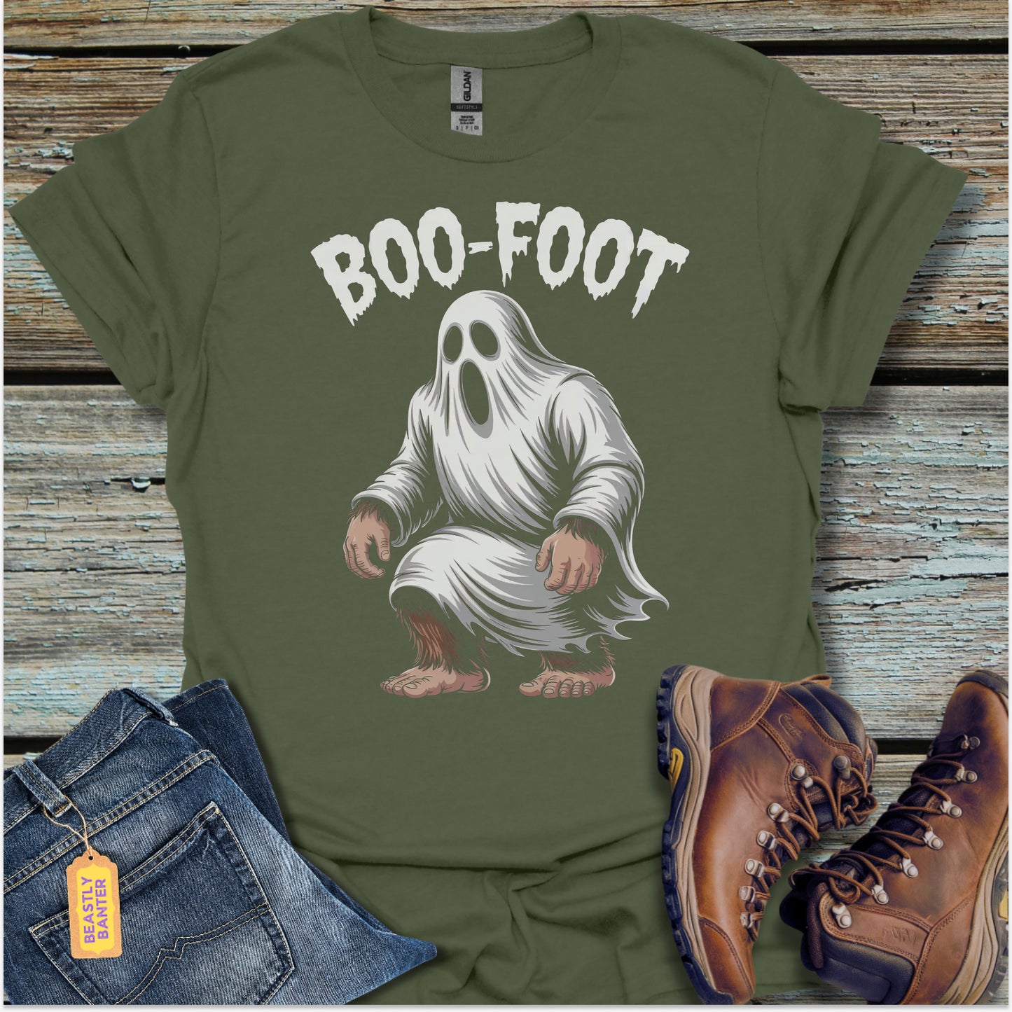 Boo-Foot Bigfoot T-Shirt