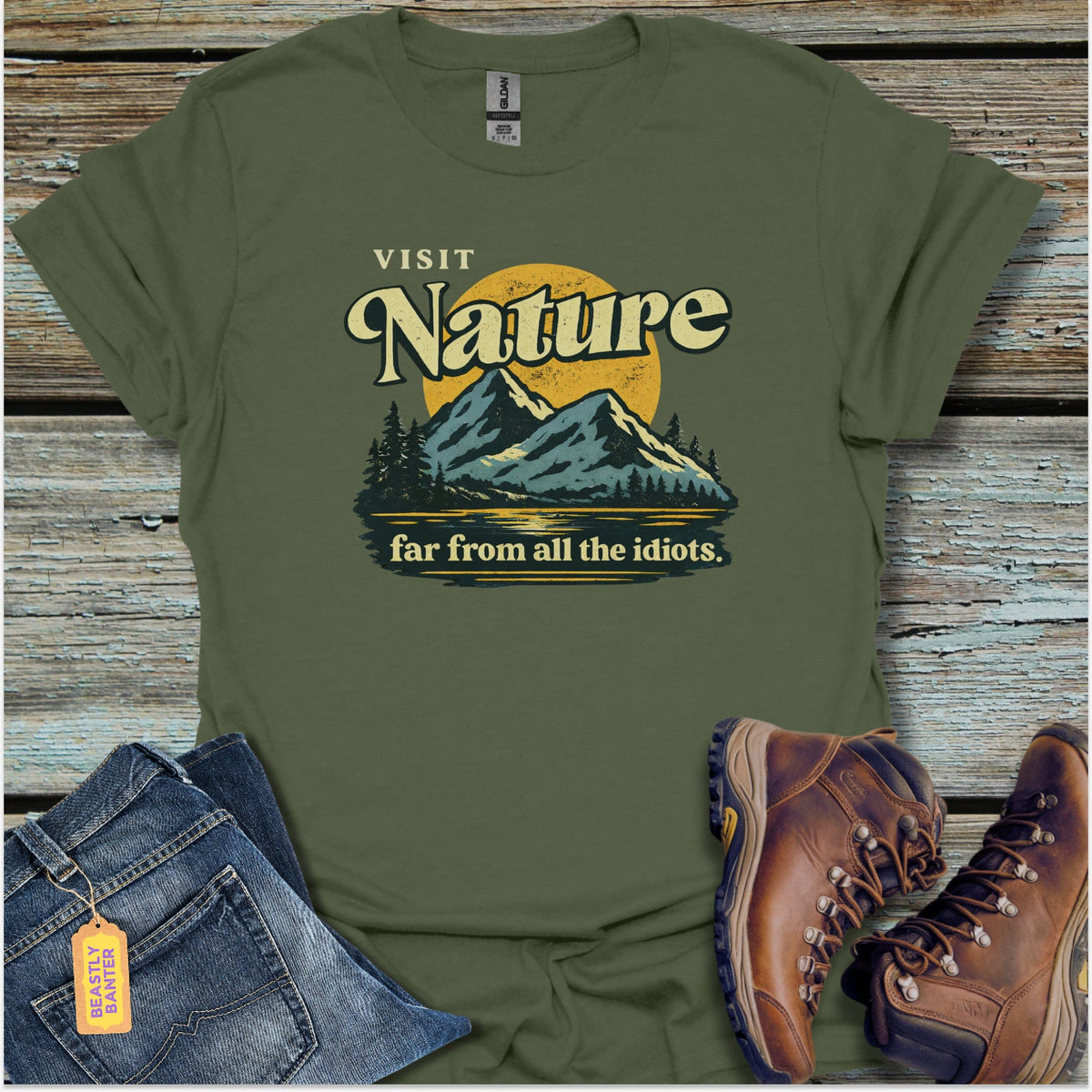 Visit Nature T-Shirt - Beastly Banter