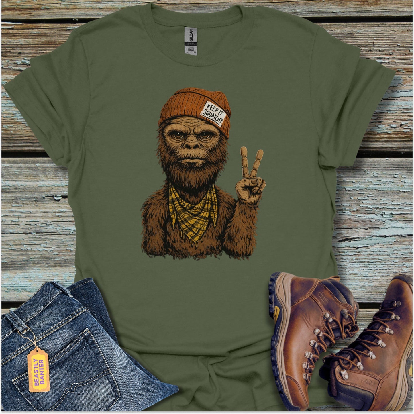 Keep it Squatchy T-Shirt - Beastly Banter