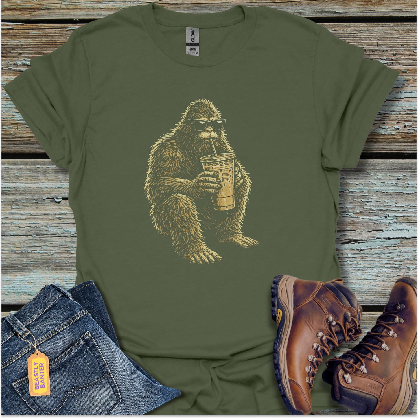 Bigfoot Cold Brew T-Shirt - Beastly Banter