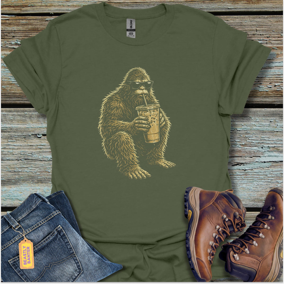 Bigfoot Cold Brew T-Shirt - Beastly Banter