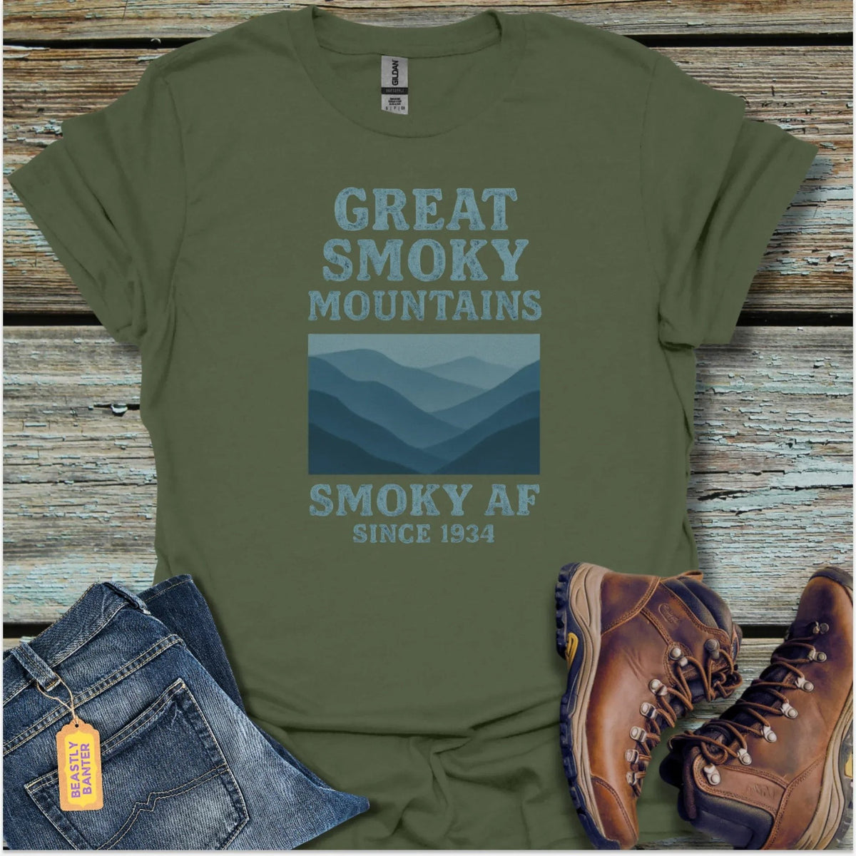 Smoky AF T-Shirt - Beastly Banter