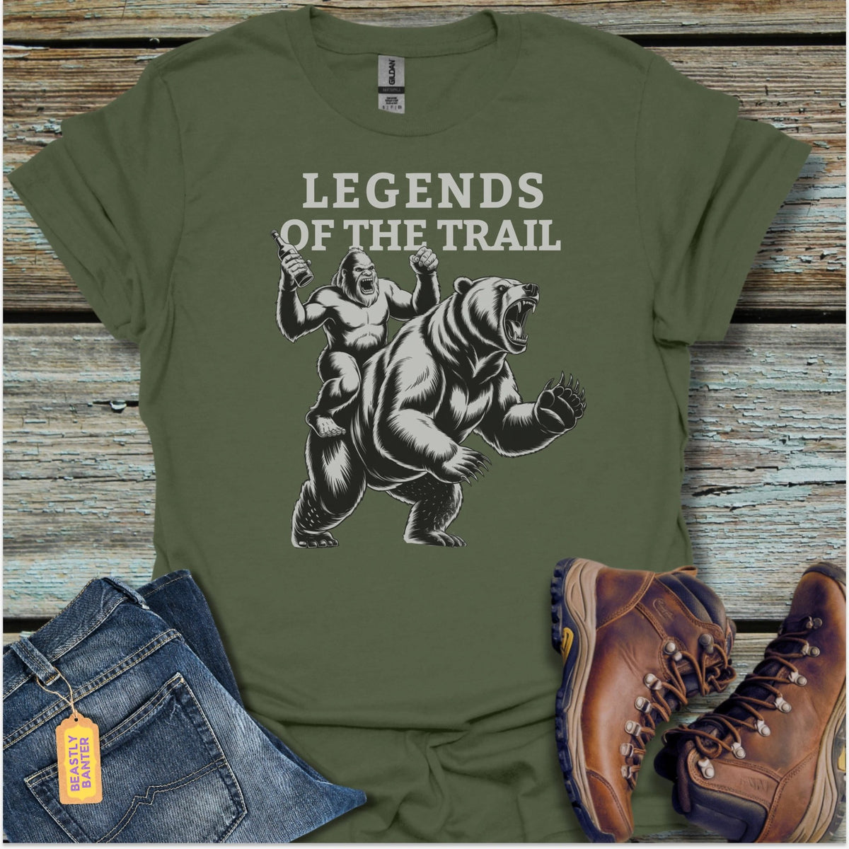 Legends Of The Trail T-Shirt - Beastly Banter