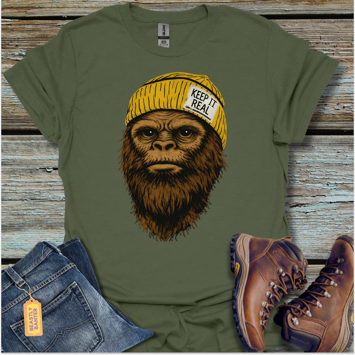 Keep It Real Bigfoot T-Shirt