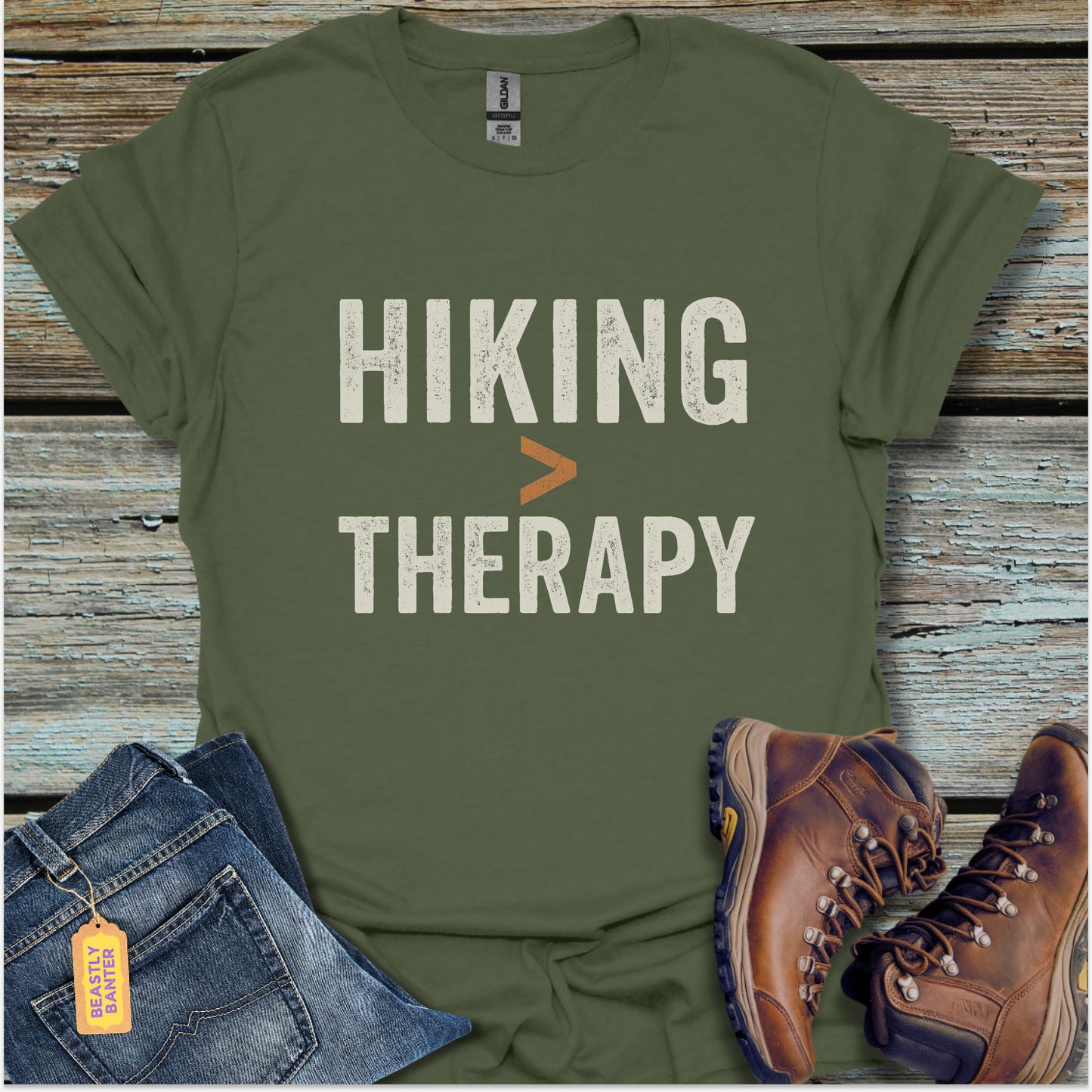 Hiking > Therapy T-Shirt