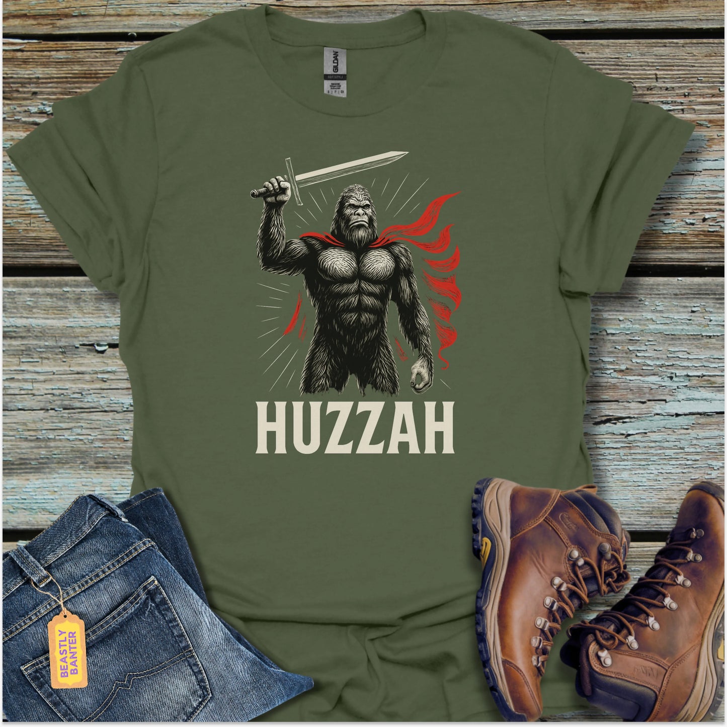 Bigfoot Huzzah T-Shirt