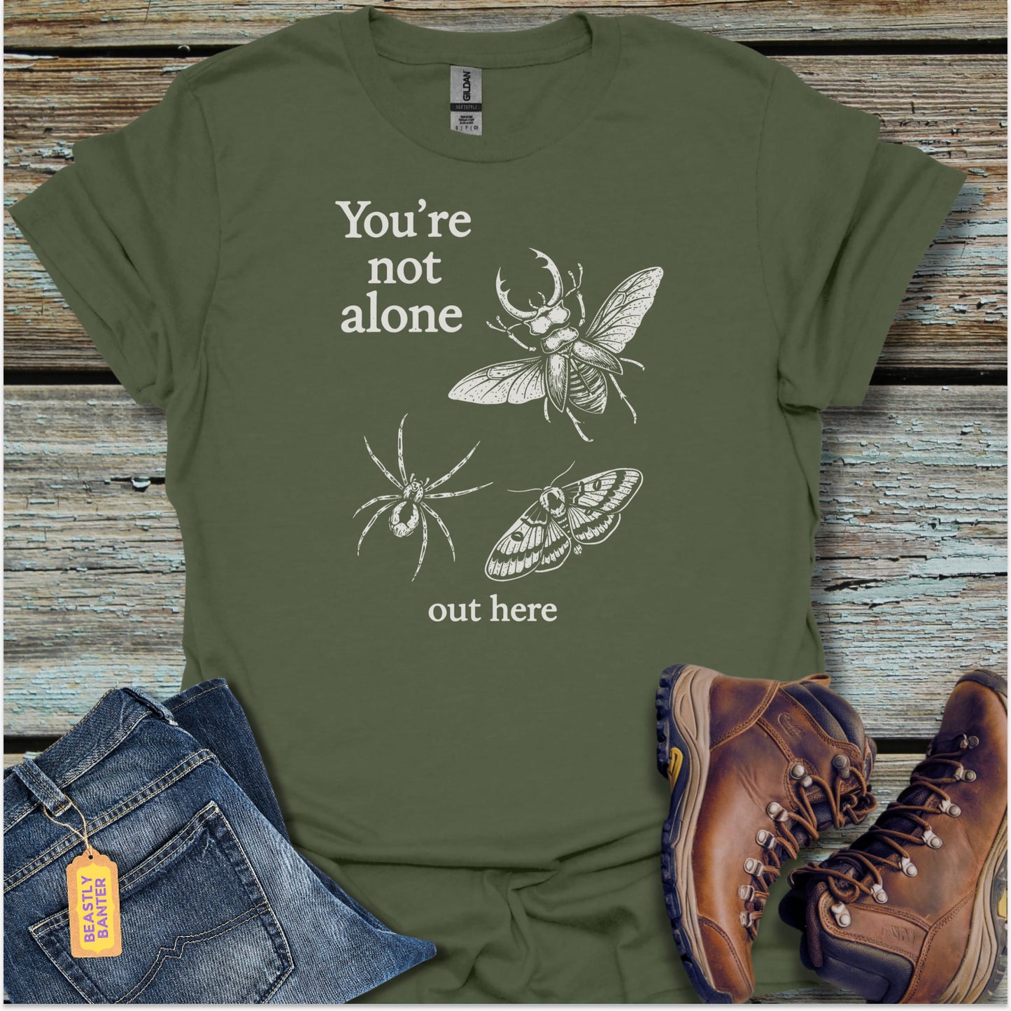 You’re Not Alone T-Shirt - Beastly Banter