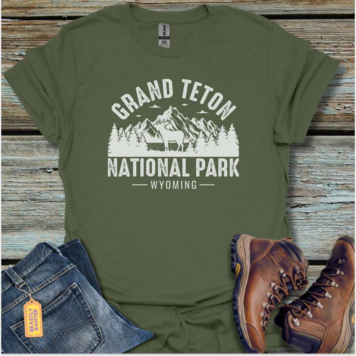 Grand Teton National Park T-Shirt - Beastly Banter