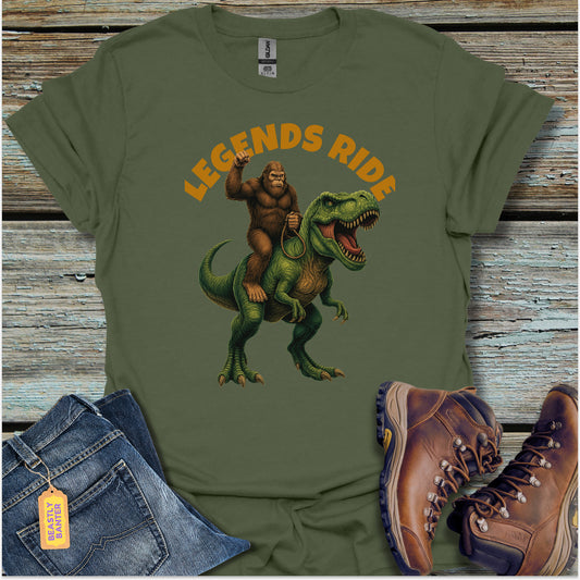 Legends Ride Bigfoot T-Shirt
