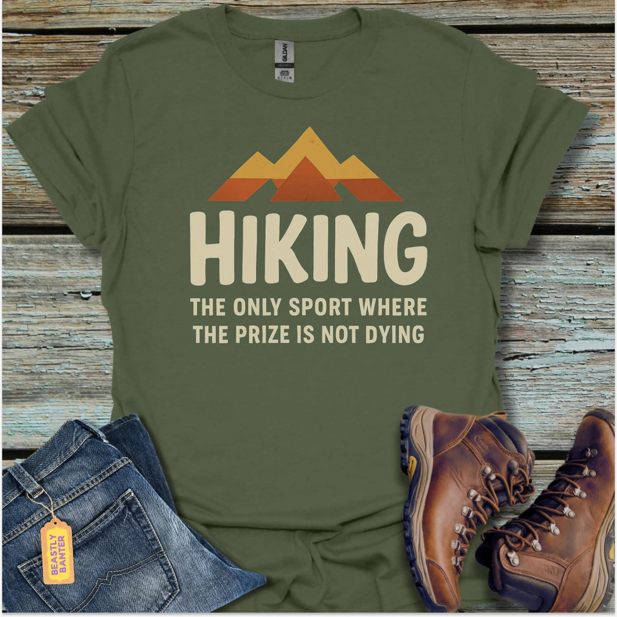 Hiking The Sport T-Shirt - Beastly Banter