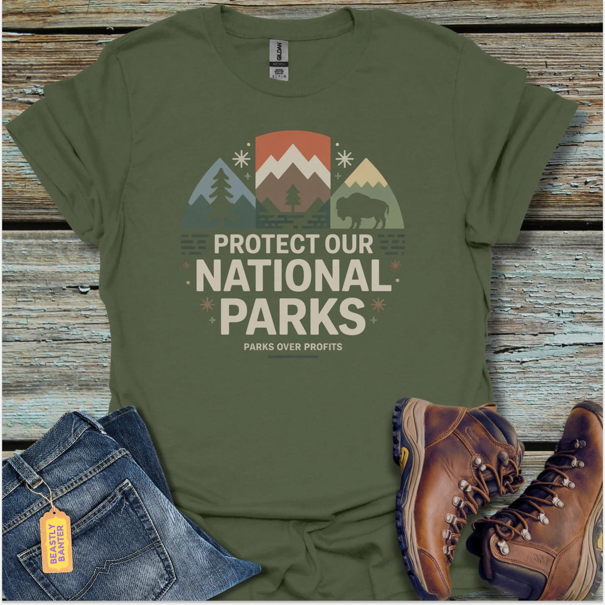 Protect National Parks T-Shirt - Beastly Banter