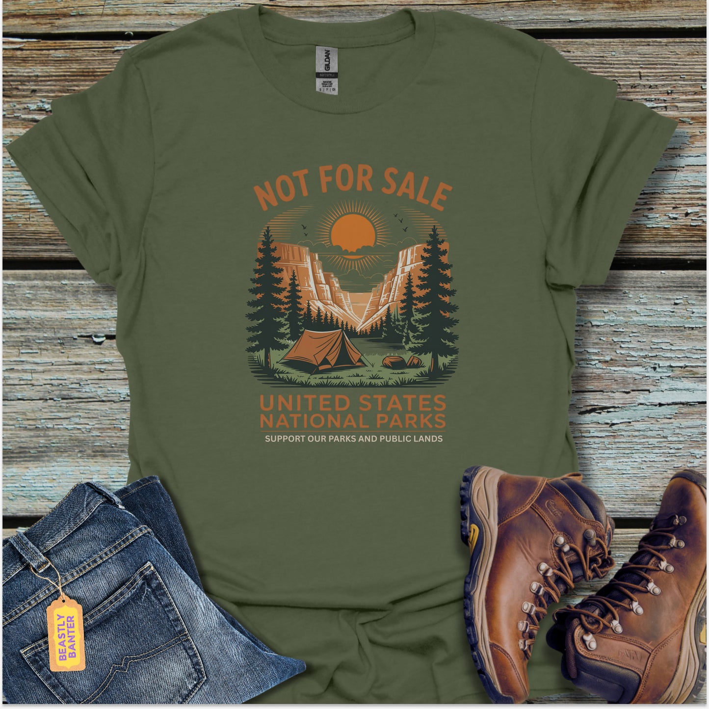 Our Parks Not For Sale T-Shirt