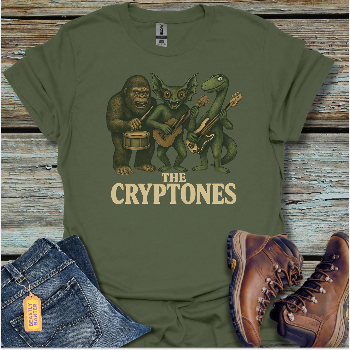 The Cryptones Bigfoot T-Shirt