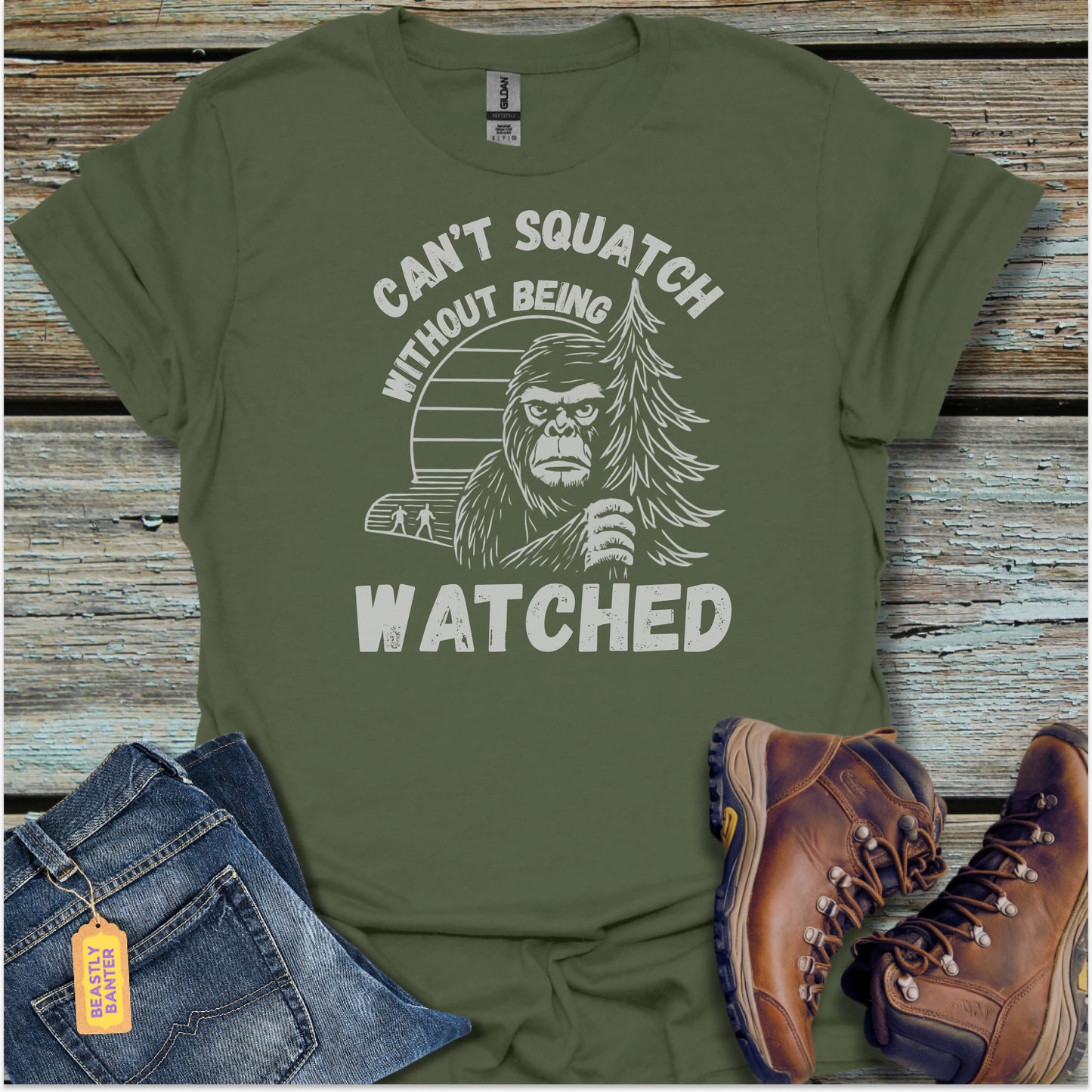 Can’t Squatch Bigfoot T-Shirt