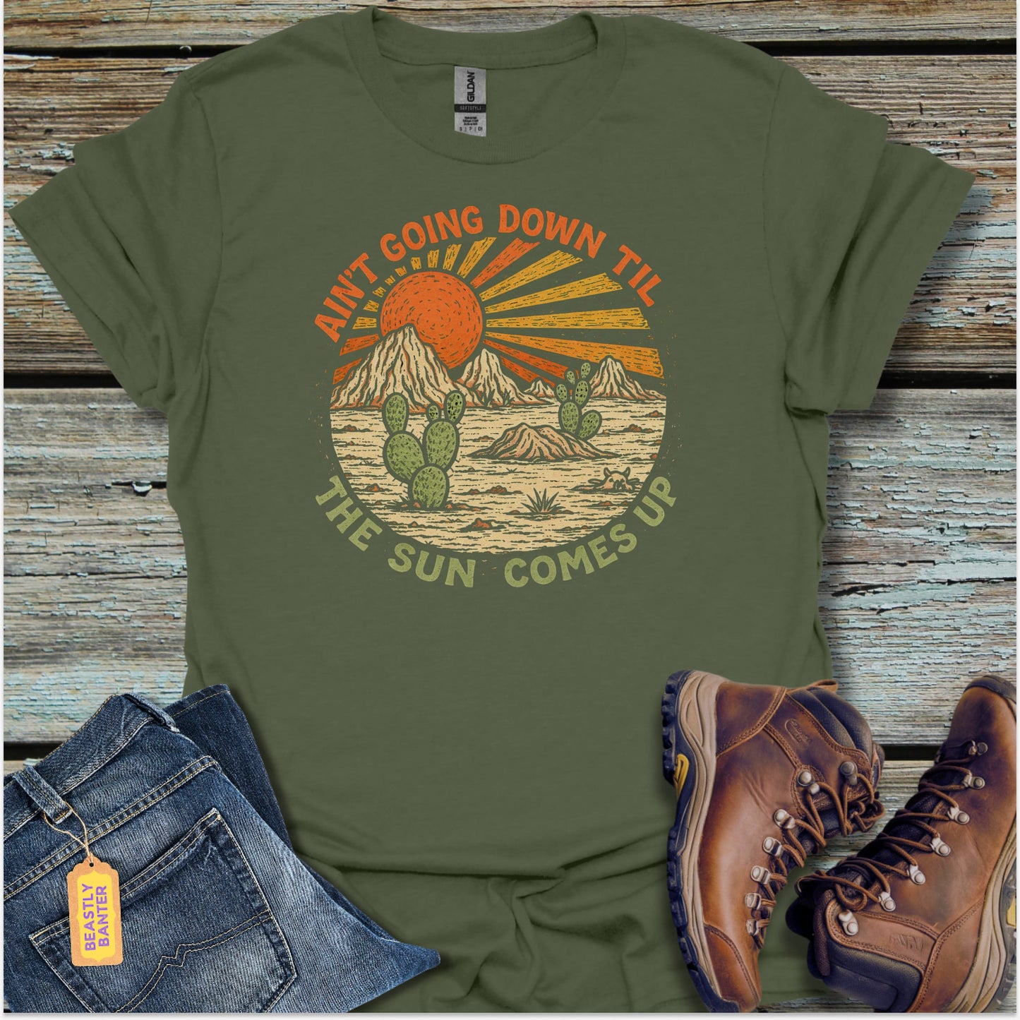 Ain’t Going Down T-Shirt - Beastly Banter