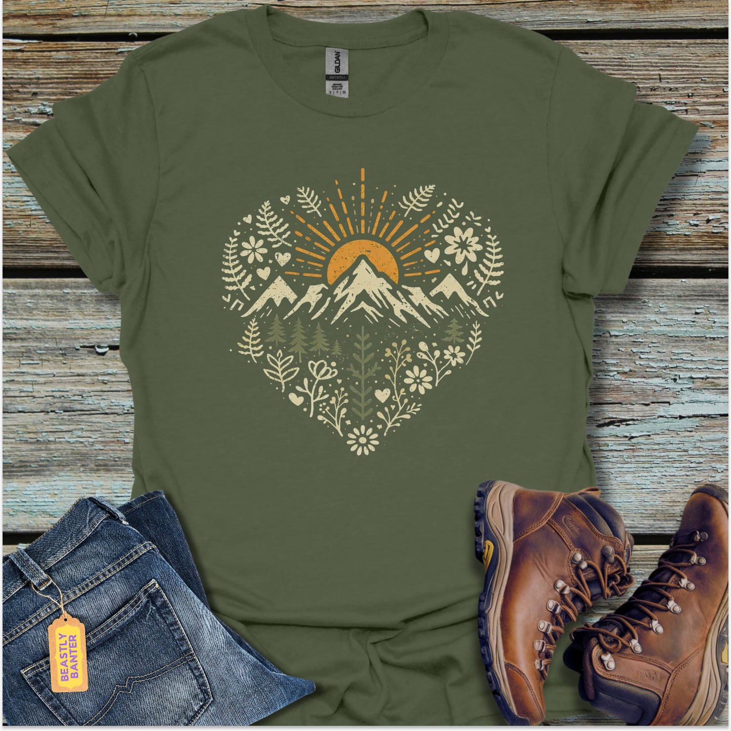 Heart of the Country T-Shirt - Beastly Banter