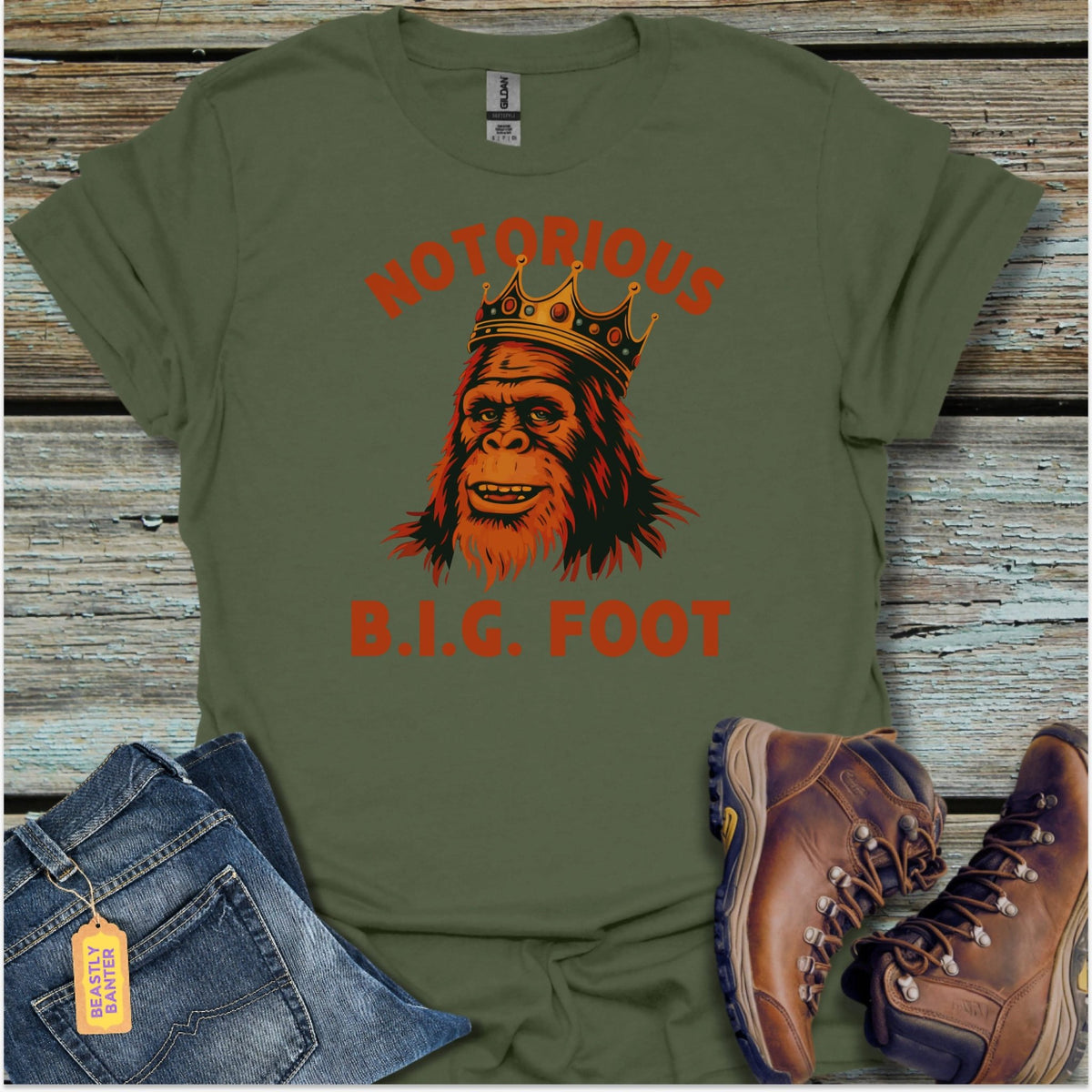 Notorious Bigfoot T-Shirt - Beastly Banter