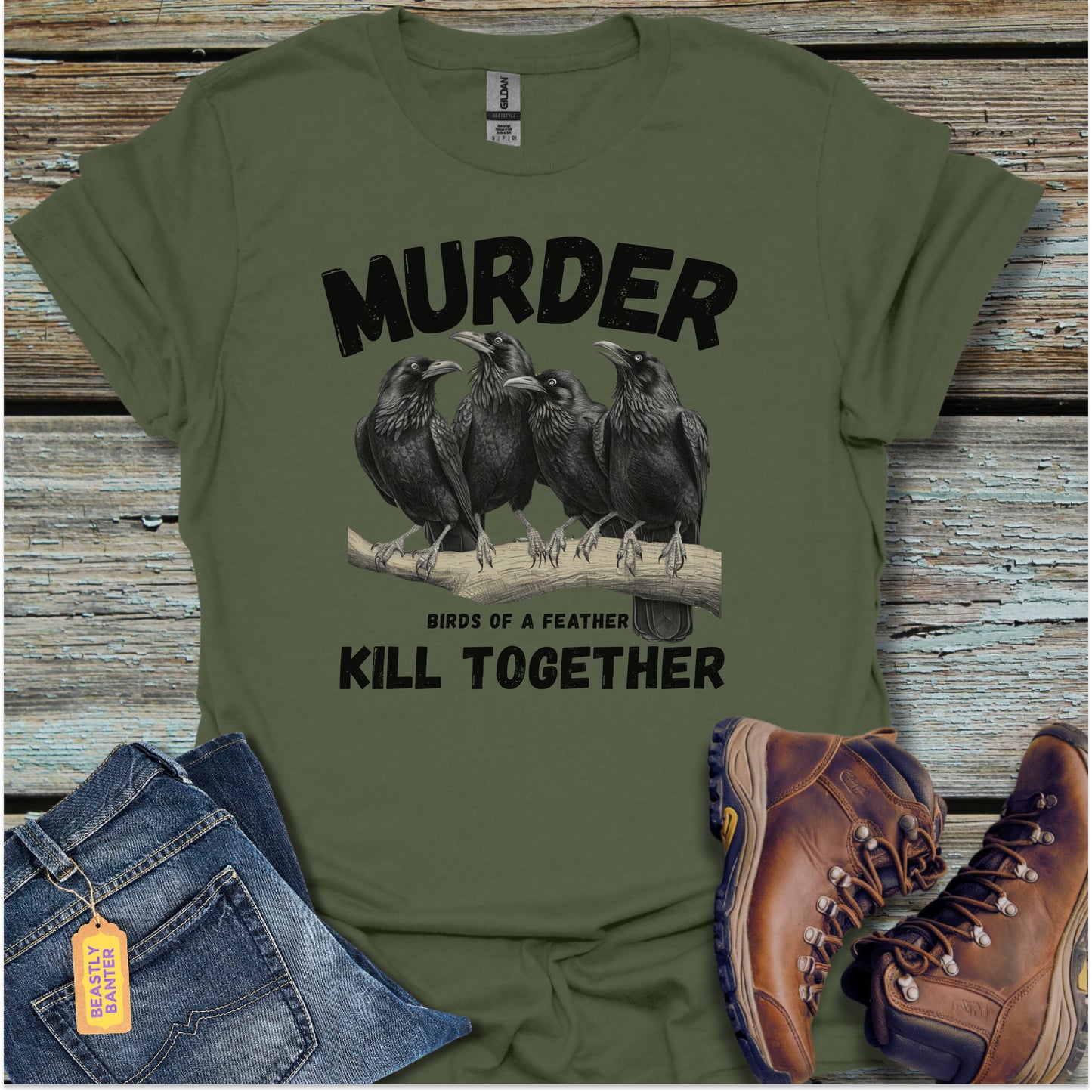Murder of Crows T-shirt