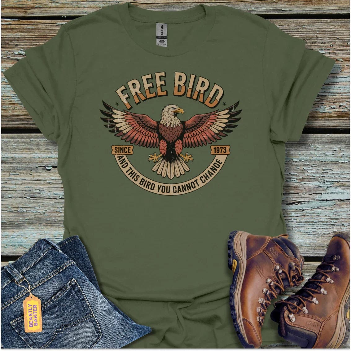 Free Bird Inspired T-Shirt - Beastly Banter