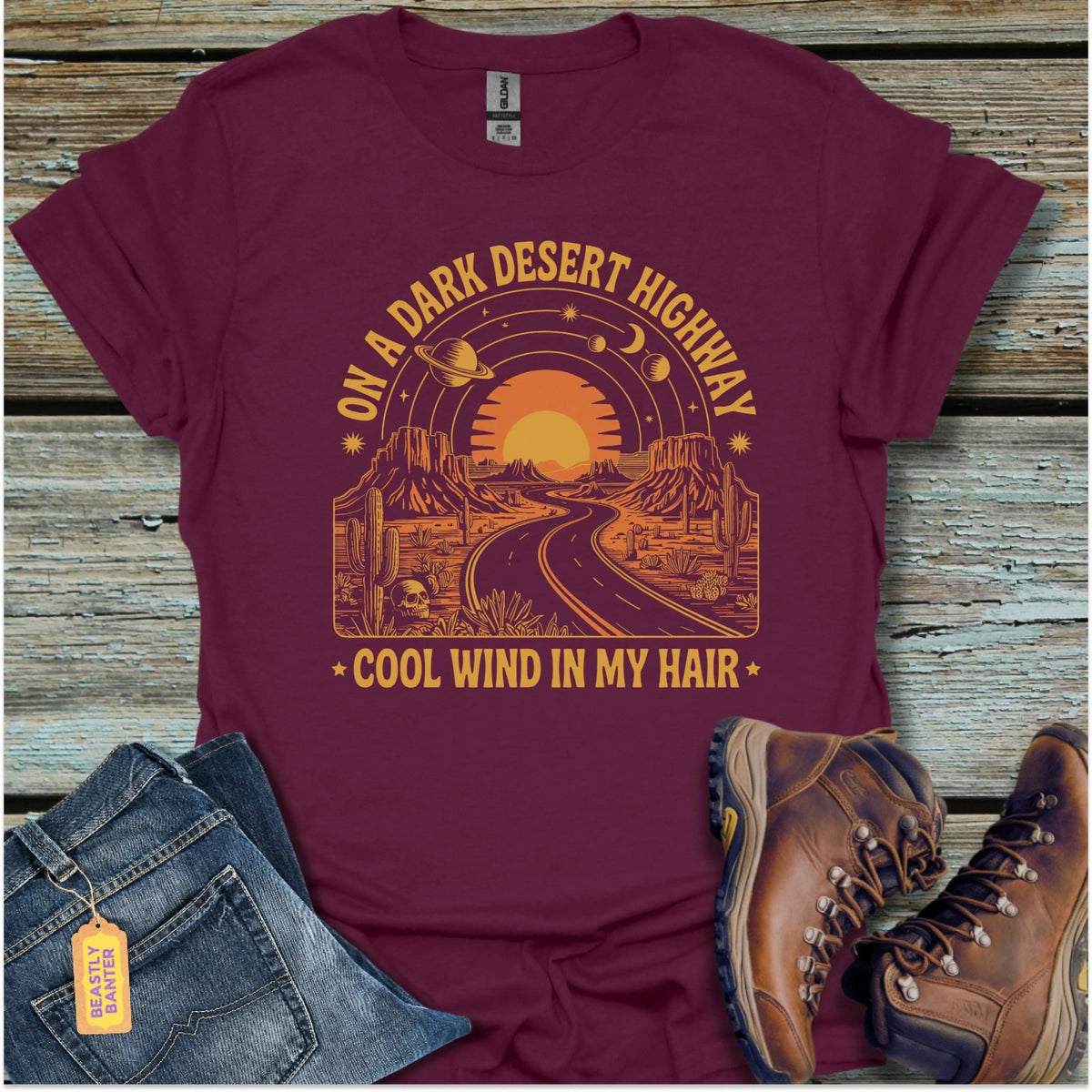 Highway to Somewhere T-Shirt - Beastly Banter