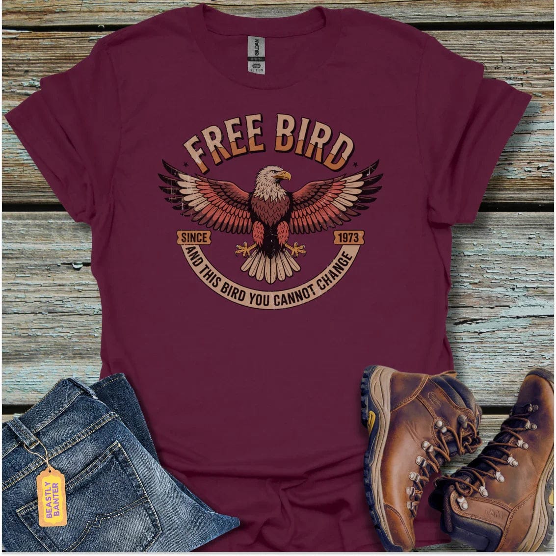 Free Bird Inspired T-Shirt - Beastly Banter
