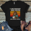 Bigfoot and Coffee T-Shirt - Beastly Banter
