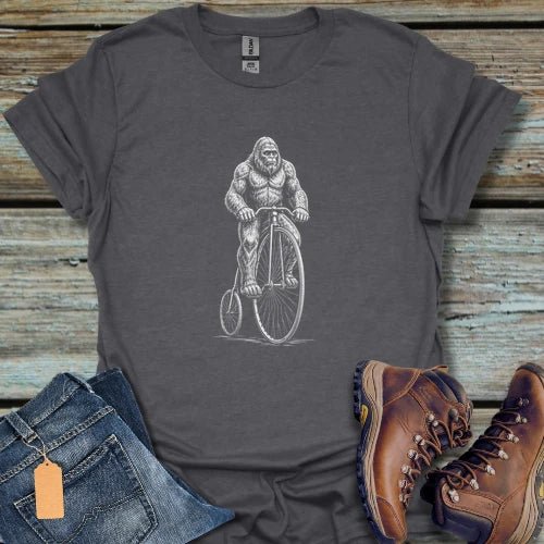 Bigfoot Biker T-Shirt - Beastly Banter