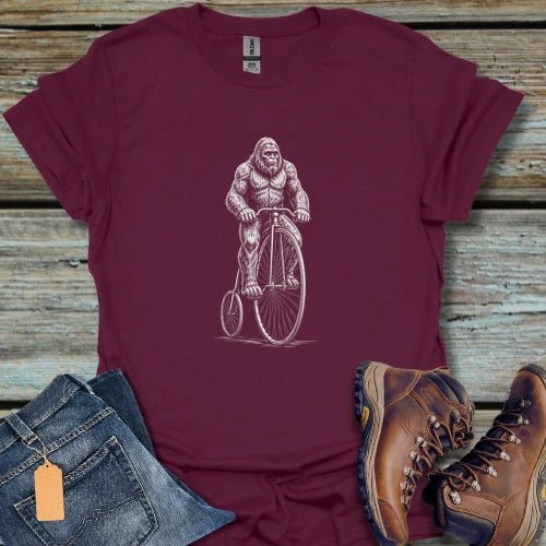 Bigfoot Biker T-Shirt - Beastly Banter