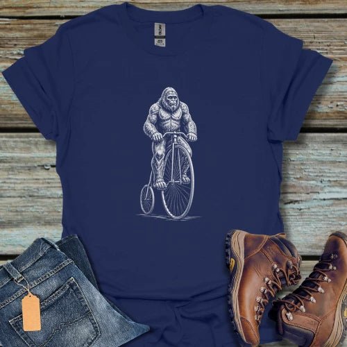 Bigfoot Biker T-Shirt - Beastly Banter