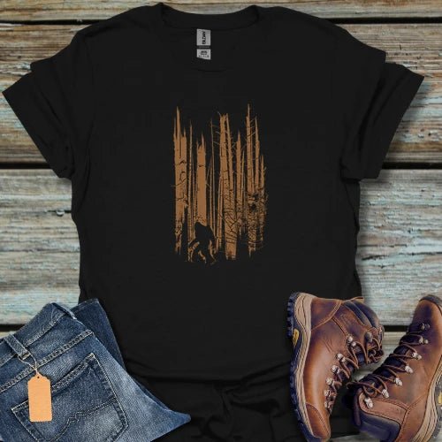 Bigfoot Forest Stroll T-Shirt - Beastly Banter