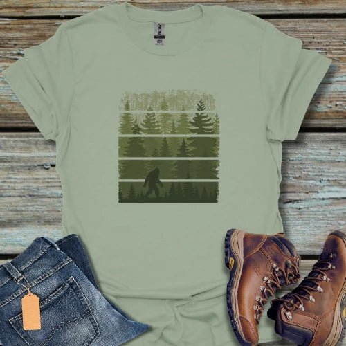 Bigfoot Forest Stroll T-Shirt - Beastly Banter
