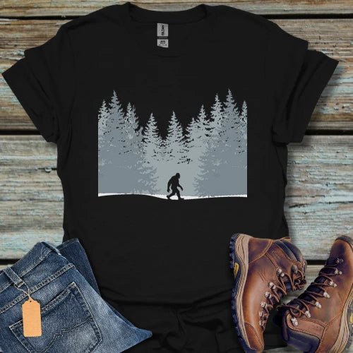 Bigfoot Forest T-Shirt - Beastly Banter