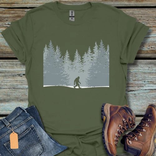 Bigfoot Forest T-Shirt - Beastly Banter