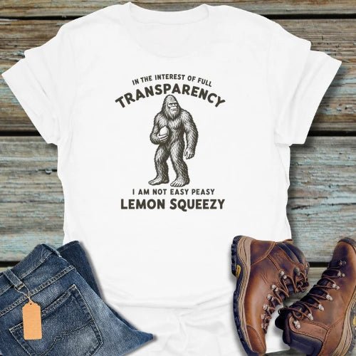 Bigfoot Full Transparency T-Shirt - Beastly Banter