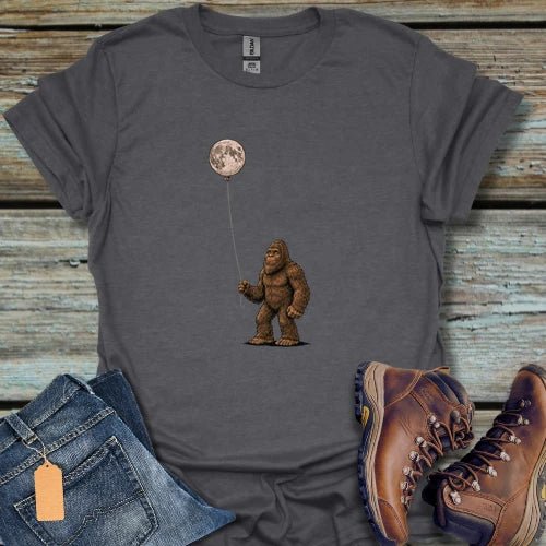 Bigfoot Moon Balloon T-Shirt - Beastly Banter
