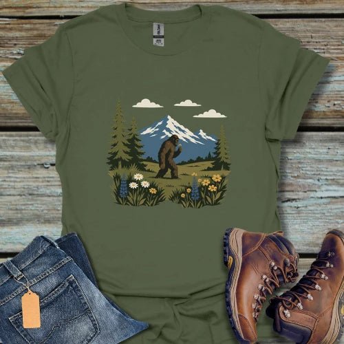 Bigfoot Mountain T-Shirt - Beastly Banter