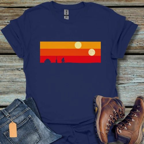 Bigfoot Sun and Moon T-Shirt - Beastly Banter