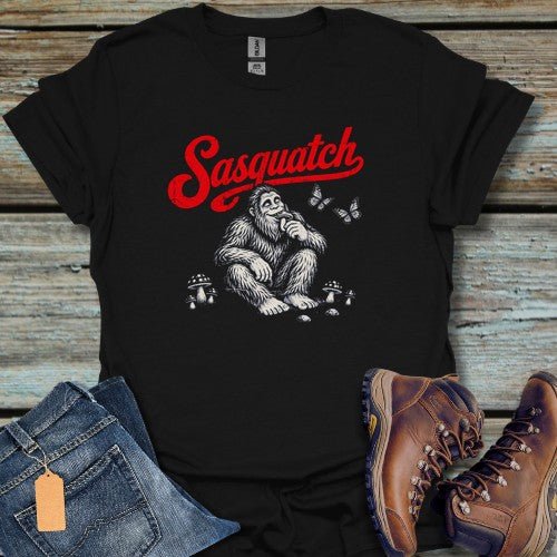Sasquatch Mushrooms T-Shirt - Beastly Banter