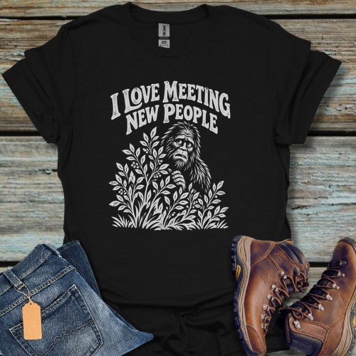 Meeting New People T-Shirt - Beastly Banter