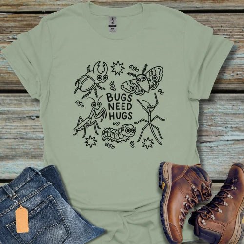 Bugs Need Hugs T-Shirt - Beastly Banter