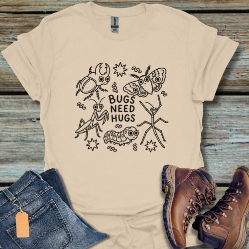 Bugs Need Hugs T-Shirt - Beastly Banter