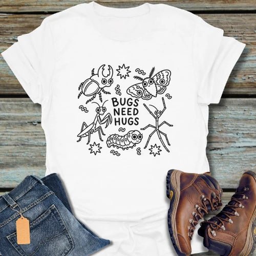 Bugs Need Hugs T-Shirt - Beastly Banter