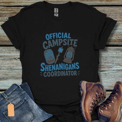 Campsite Shenanigans Coordinator T-Shirt - Beastly Banter