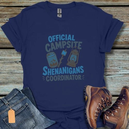 Campsite Shenanigans Coordinator T-Shirt - Beastly Banter