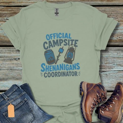 Campsite Shenanigans Coordinator T-Shirt - Beastly Banter