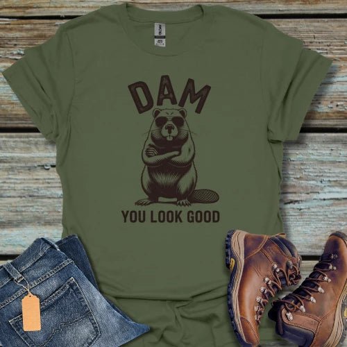 Dam Beaver T-Shirt - Beastly Banter