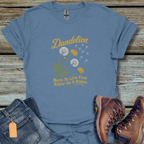 Dandelion Free Ridin T-Shirt - Beastly Banter