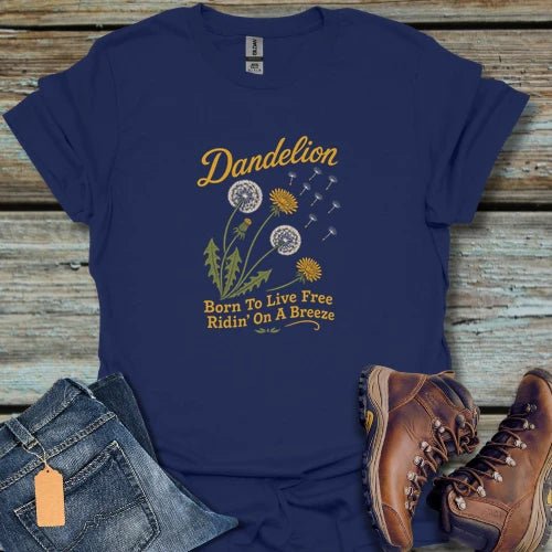 Dandelion Free Ridin T-Shirt - Beastly Banter